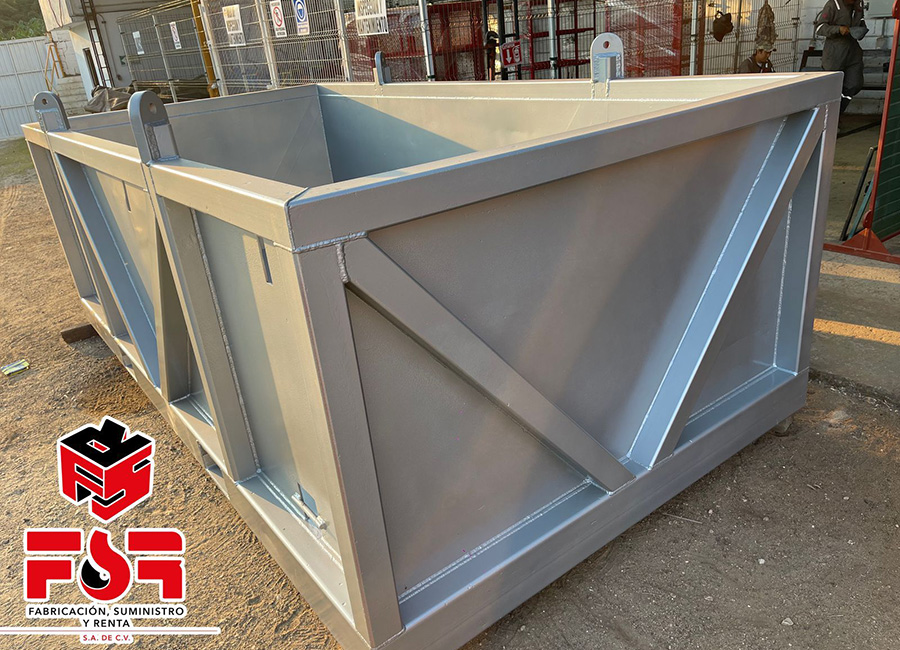 Fabricación, venta y renta de canastillas