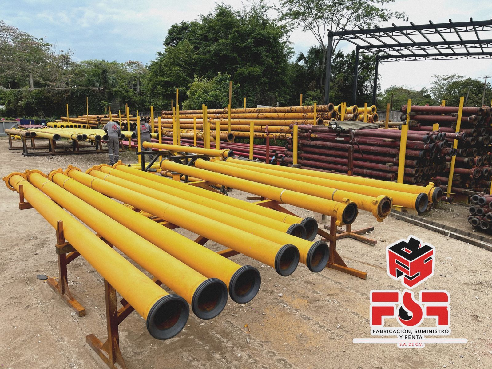 Renta de Tubería Superficial de Alta y Baja Presión
